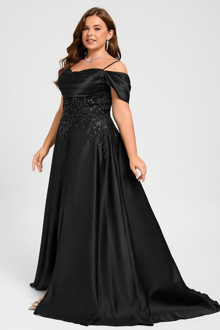 Robe De Bal Éblouissante Satinée - gallery 8