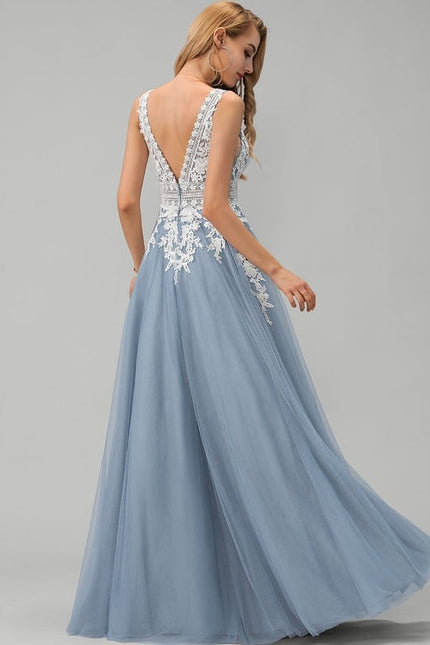 Robe De Bal De Bal Tulle Étoilé - gallery 3