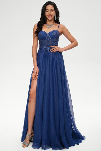 Robe De Bal Scintillante Évasée