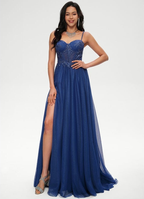 Robe De Bal Scintillante Évasée