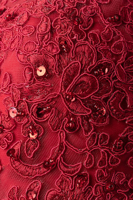 Robe De Bal Ébène Satinée - gallery 6