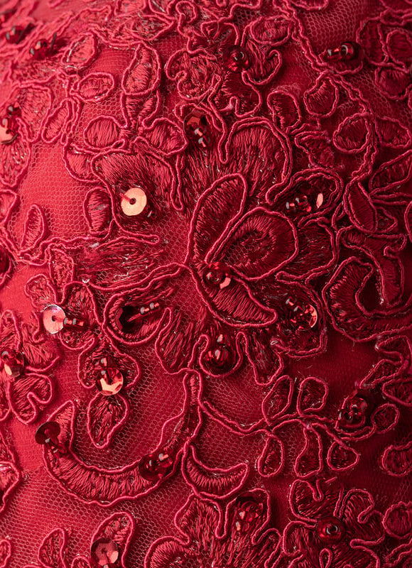 Robe De Bal Ébène Satinée - gallery 6