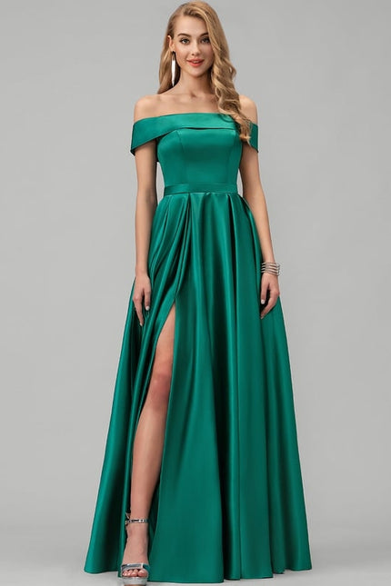 Robe De Bal Élégante Émeraude