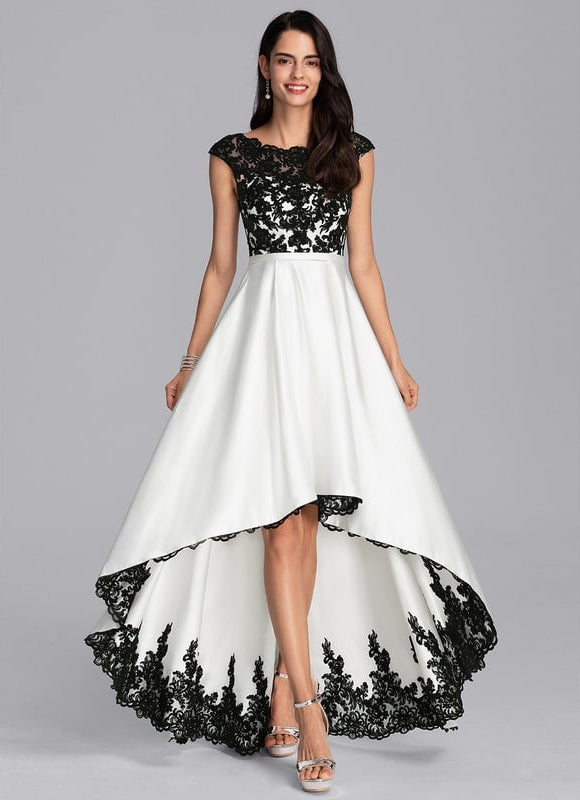 Robe De Bal Asymétrique Dentelle