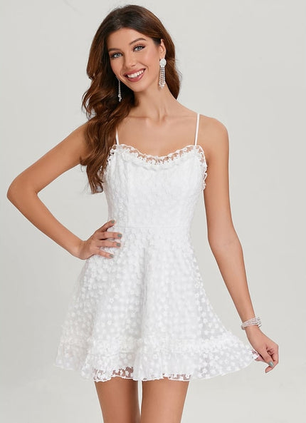 Robe De Bal Dentelle Légère
