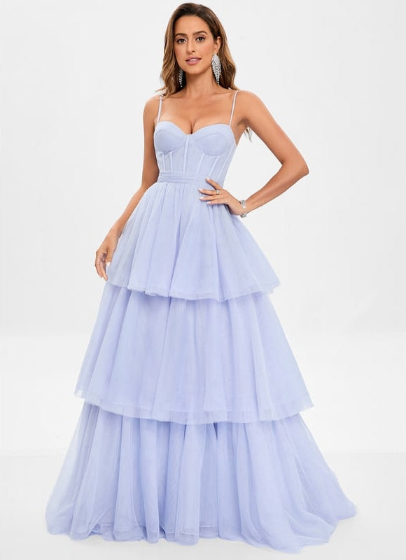 Robe De Bal Tulle Stratifiée - gallery 1