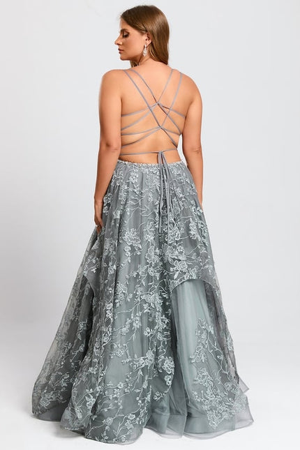 Robe De Bal Sérénité Florale - gallery 8