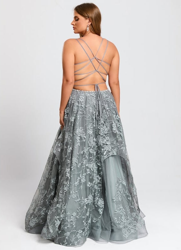 Robe De Bal Sérénité Florale - gallery 8