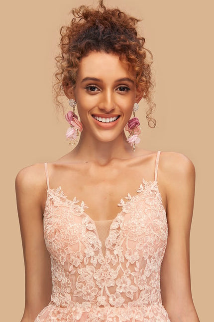 Robe De Bal Courte Tulle Brodée - gallery 4