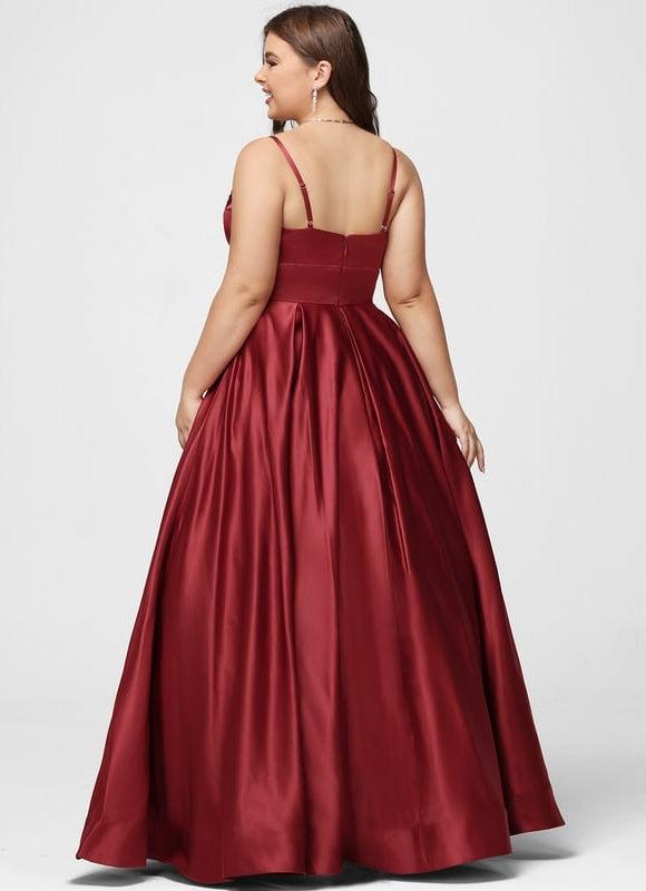 Robe De Bal Satinade Royale - gallery 8