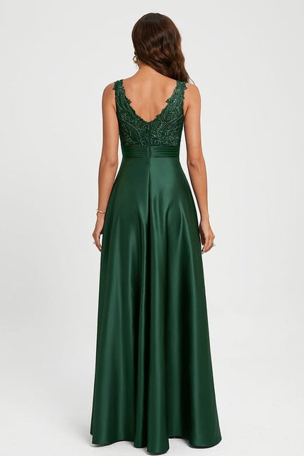 Robe De Bal Élégance Émeraude - gallery 3