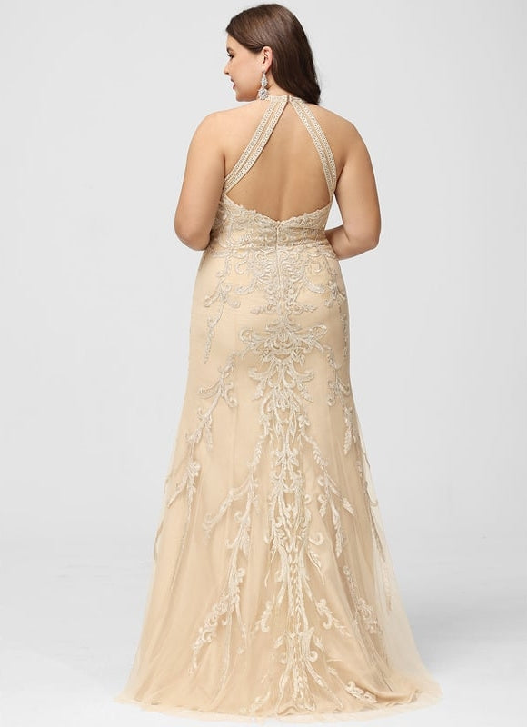 Robe De Bal Écrue Étoilée - gallery 9
