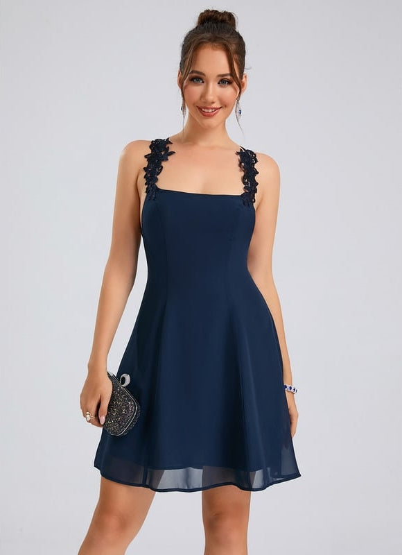 Robe De Bal Courte Florale