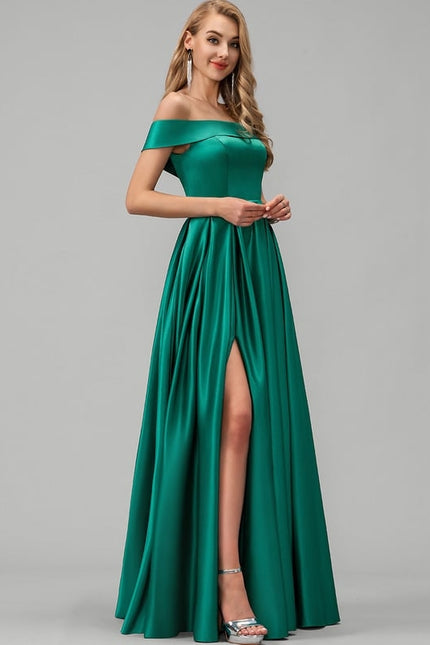 Robe De Bal Élégante Émeraude - gallery 3