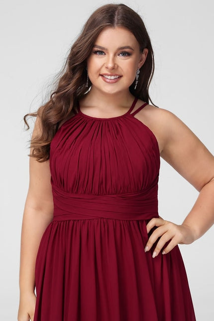 Robe De Bal Rouge Élégant Fluidité - gallery 6