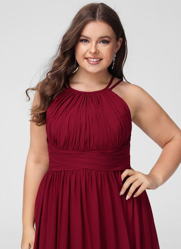 Robe De Bal Rouge Élégant Fluidité - gallery 6