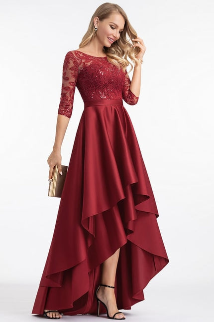 Robe De Bal Asymétrique Chic