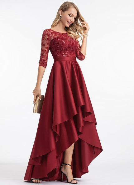 Robe De Bal Asymétrique Chic