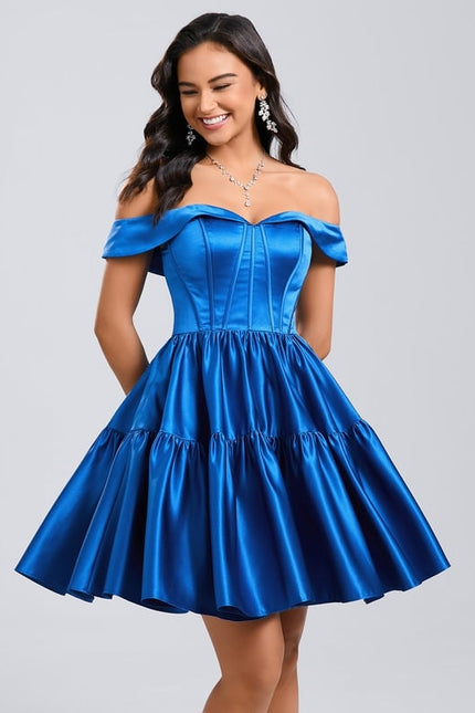Robe De Bal Satin Voluminieuse - gallery 2