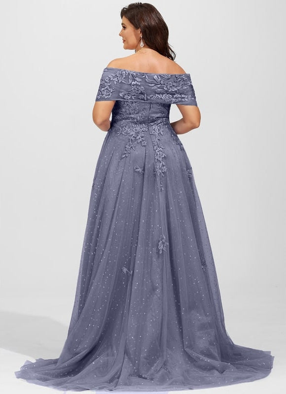 Robe De Bal Tulle Pailletée - gallery 5