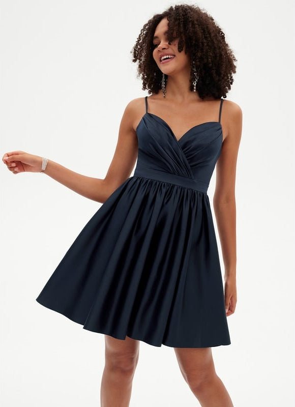 Robe De Bal Satinée Décontractée - gallery 3