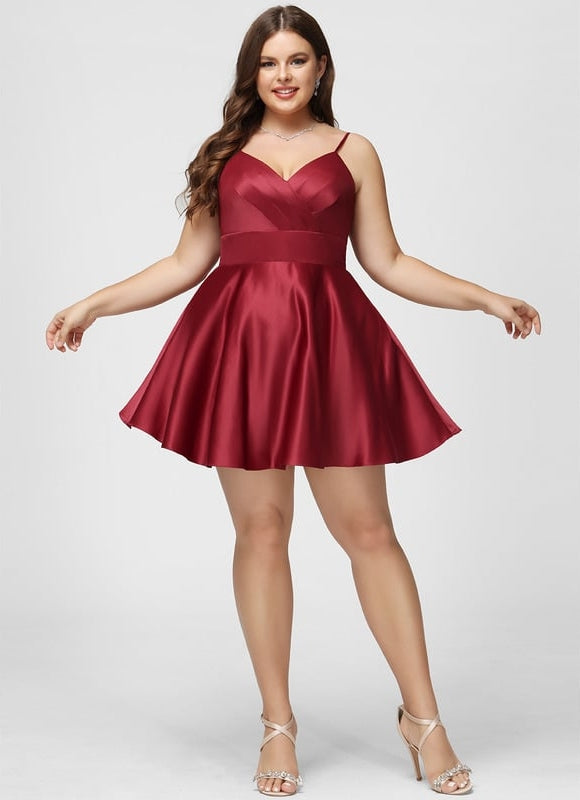 Robe De Bal Satinée Décontractée - gallery 9