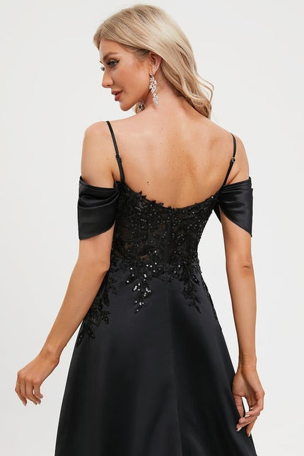 Robe De Bal Éblouissante Satinée - gallery 6