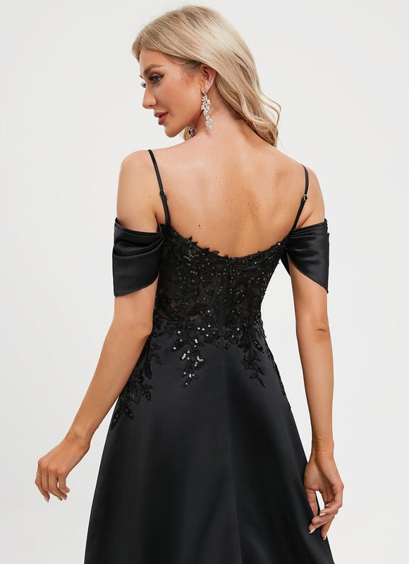 Robe De Bal Éblouissante Satinée - gallery 6