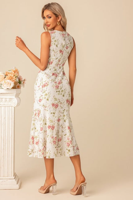 Robe De Bal Florale Estivale - gallery 9