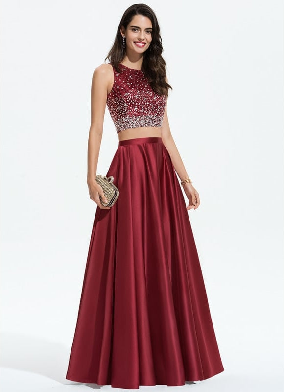 Robe De Bal Éclat Rubis