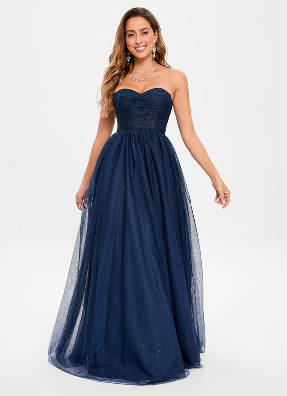 Robe De Bal Traîne Scintillante - gallery 4