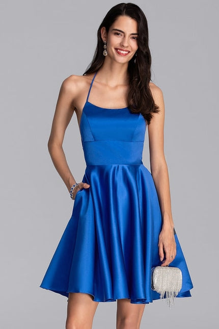 Robe De Bal Rose Satinée