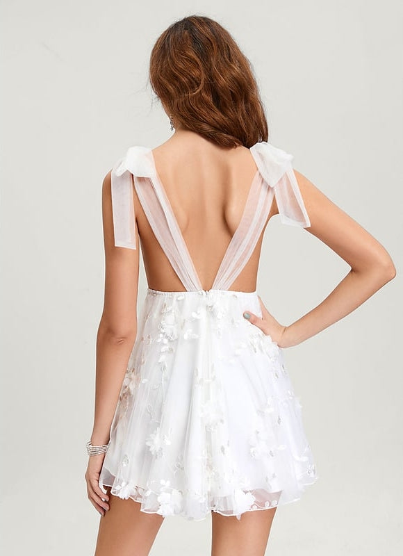 Robe De Bal Nuage Florale - gallery 4