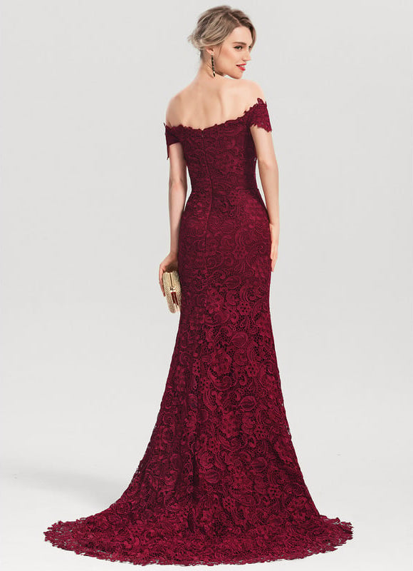 Robe De Bal Dentelle Vintage - gallery 1
