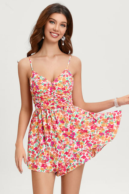 Robe De Bal Estivale Fleuri - gallery 1