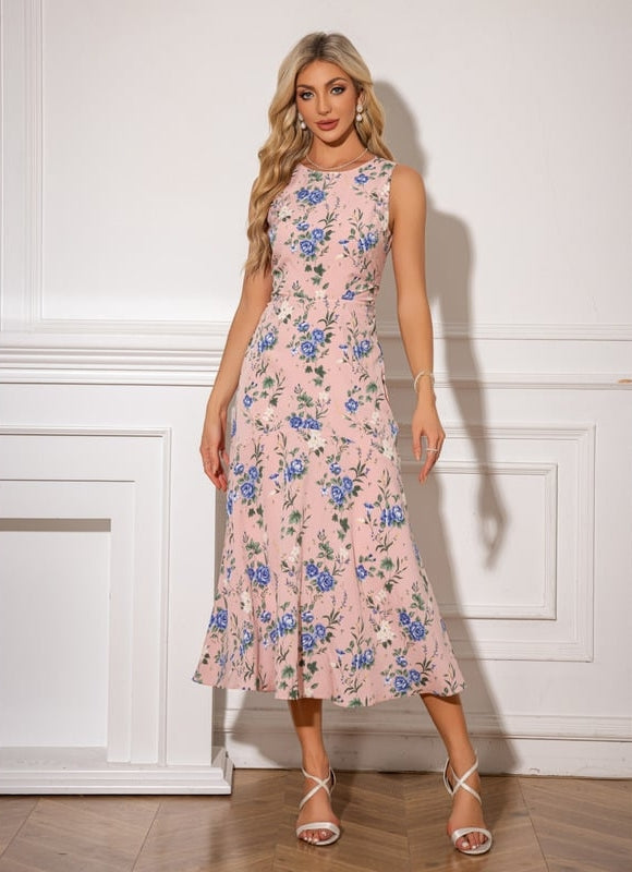 Robe De Bal Florale Estivale - gallery 4