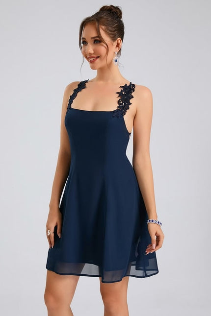 Robe De Bal Courte Florale - gallery 2