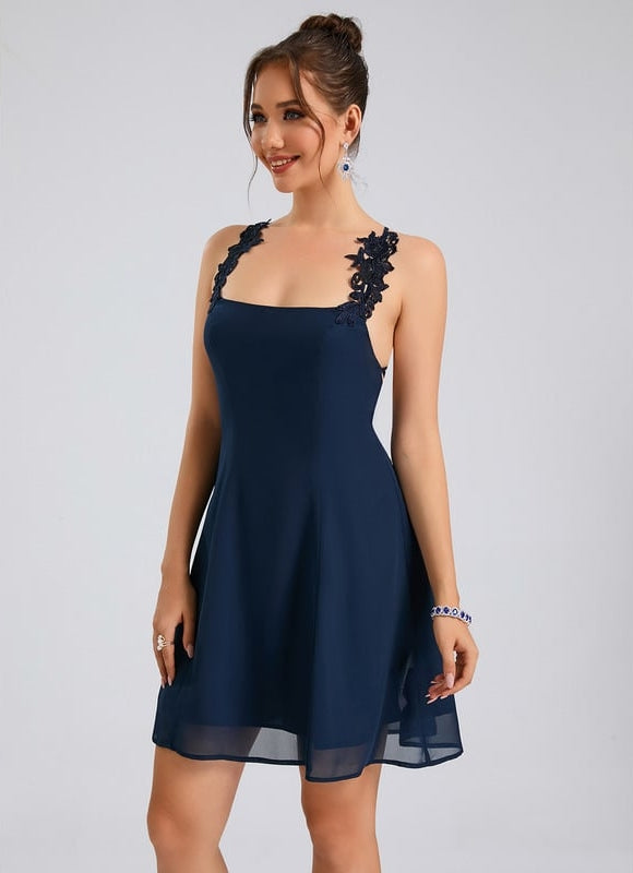 Robe De Bal Courte Florale - gallery 2