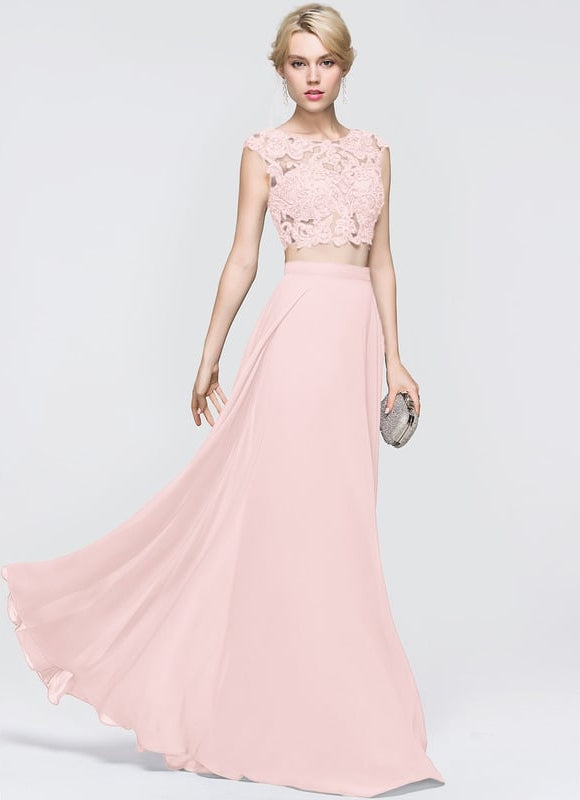 Robe De Bal Longue Poudrée - gallery 3