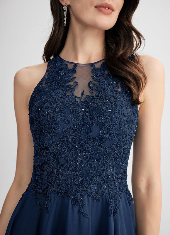 Robe De Bal Mousseline Chic - gallery 4