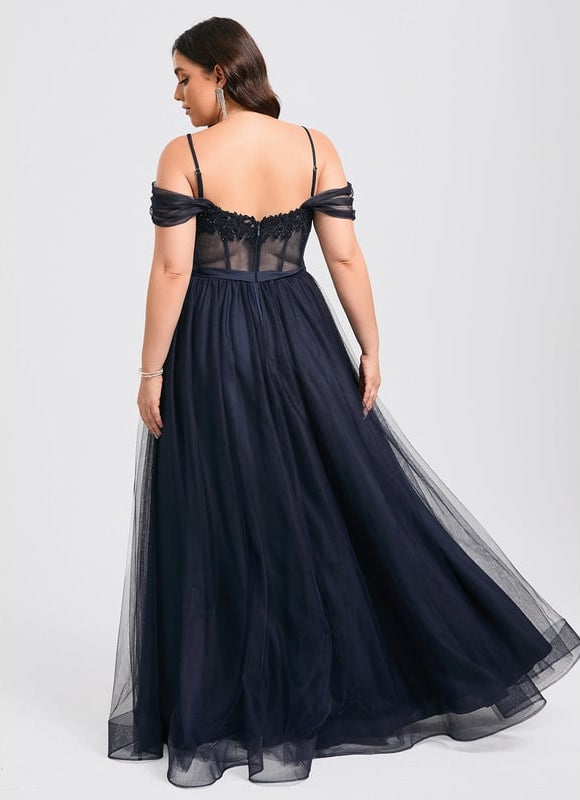 Robe De Bal Tulle Évasée - gallery 9