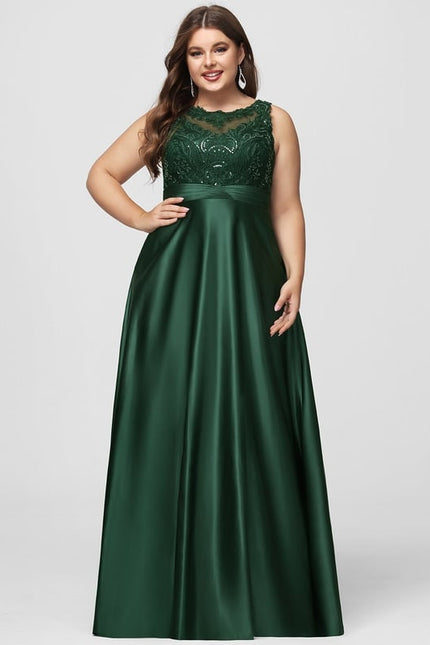 Robe De Bal Élégance Émeraude - gallery 7