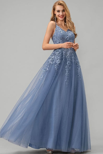 Robe De Bal De Bal Tulle Étoilé - gallery 3