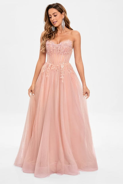 Robe De Bal Élégance De Brume - gallery 6
