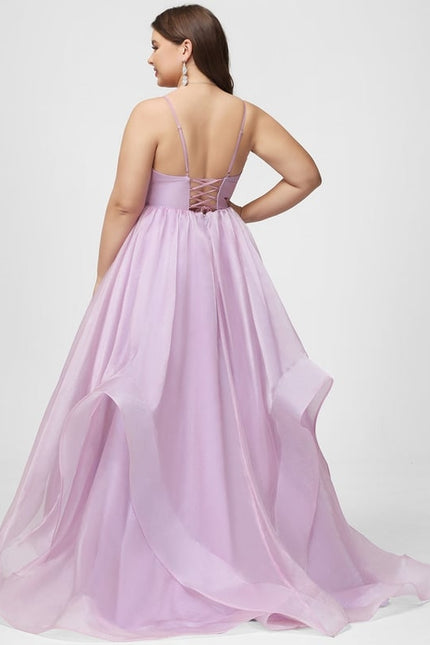 Robe De Bal Lavande Aérienne - gallery 8