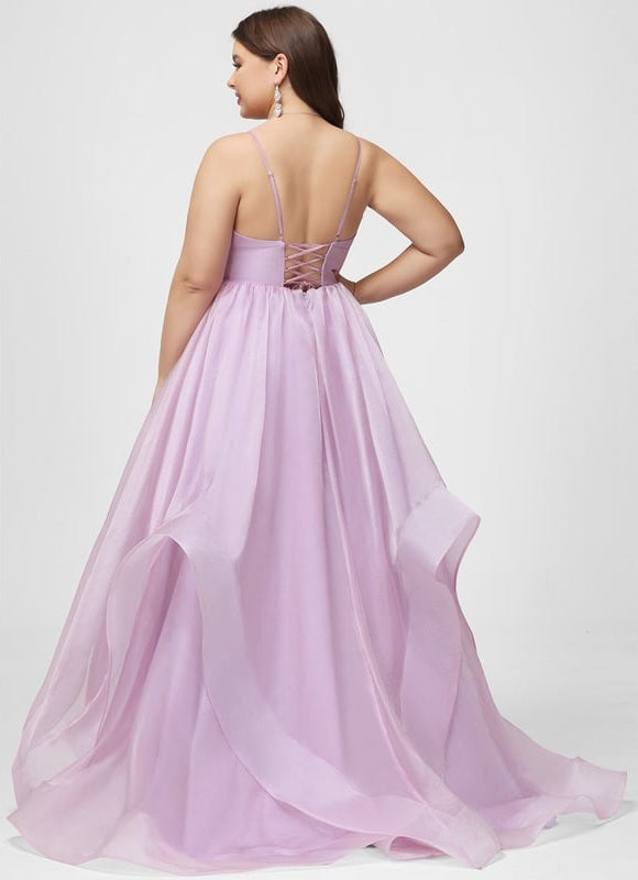 Robe De Bal Lavande Aérienne - gallery 8