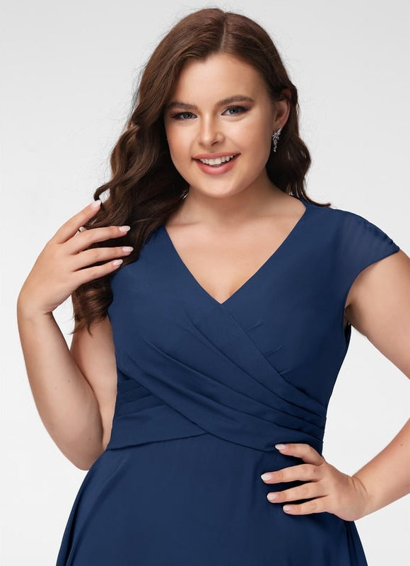 Robe De Bal Mousseline Bordeaux - gallery 9