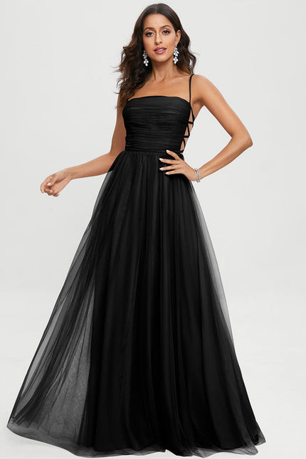 Robe De Bal Tulle Noire - gallery 2