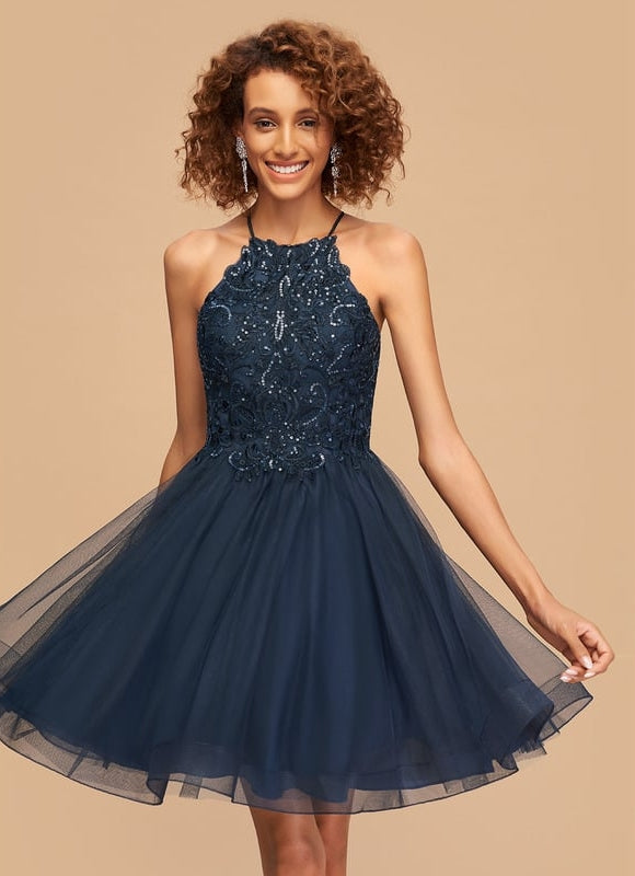 Robe De Bal Tulle Pailleté Chic