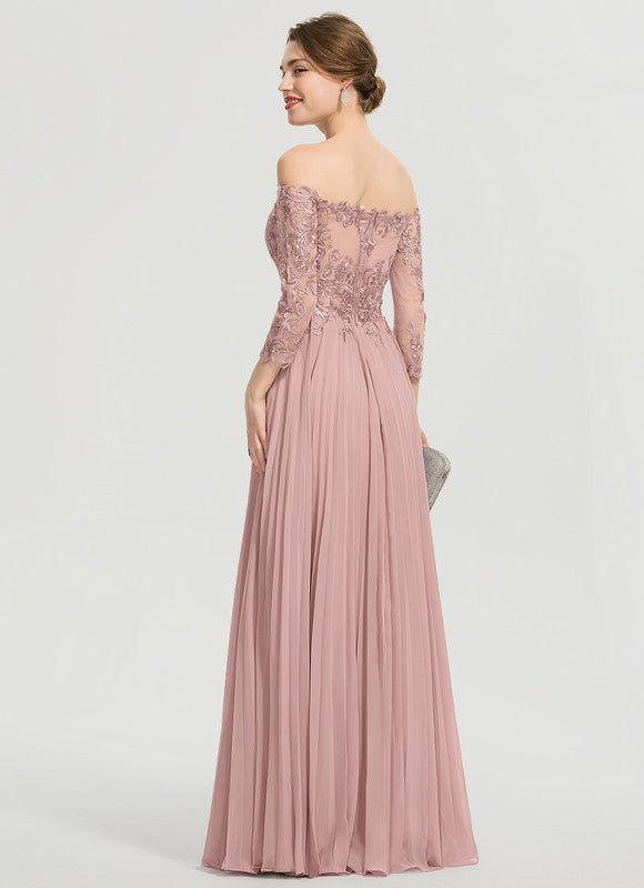Robe De Bal Aquarelle Florale - gallery 1